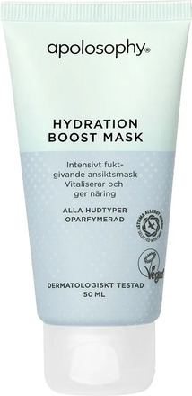 Apolosophy Face Hydration Boost Mask Oparfymerad 50 ml