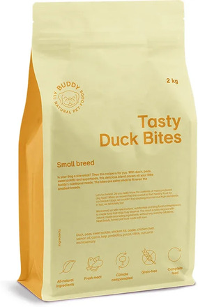 Buddy Pet Foods Tasty Duck Bites 2 kg