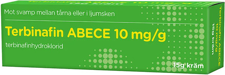Terbinafin ABECE Kräm 10mg/g Tub 15g