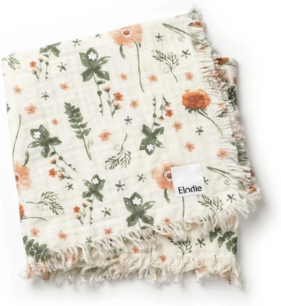 Elodie Soft Cotton Blanket Meadow Blossom
