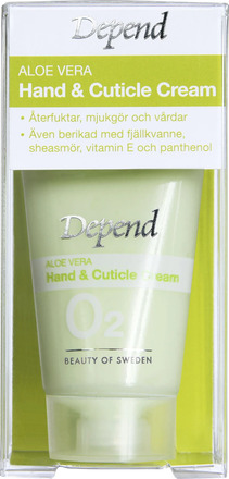 Depend Aloe Vera Hand & Cuticle Cream 20 ml