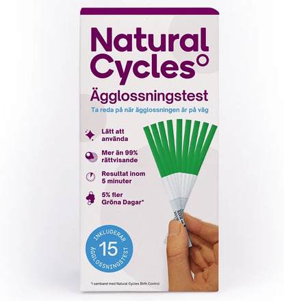 Natural Cycles Ägglossningstest 15 teststickor