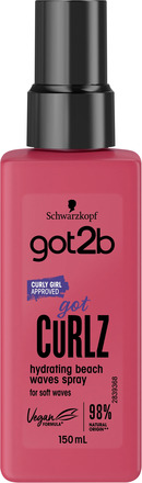 Schwarzkopf Got2b GotCurlz Hydrating Beach Waves Spray 150 ml