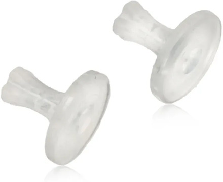 Blomdahl MP Earring back for medical plastic earrings 4-pack