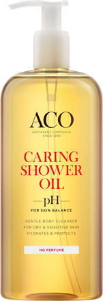 ACO Caring Shower Oil oparfymerad 400 ml