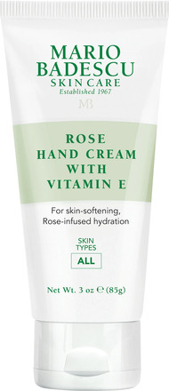 Mario Badescu Rose Hand Cream with Vitamin E 85 g