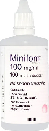 Minifom orala droppar 100 mg/ml 100 ml