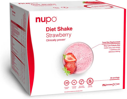 Nupo Diet Shake Value Pack Strawberry 30 port.