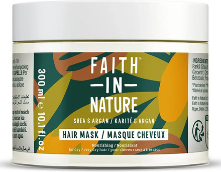 Faith in Nature Hair Mask Nourishing Shea & Argan 300 ml