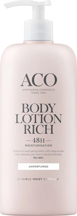 ACO Body Lotion Rich oparfymerad 400 ml