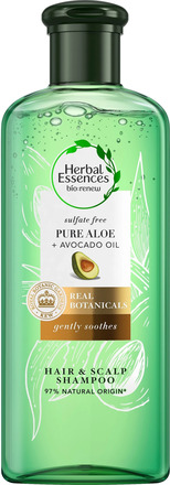 Herbal Essences Sulfatfritt Schampo Aloe+Avokado-olja 225 ml