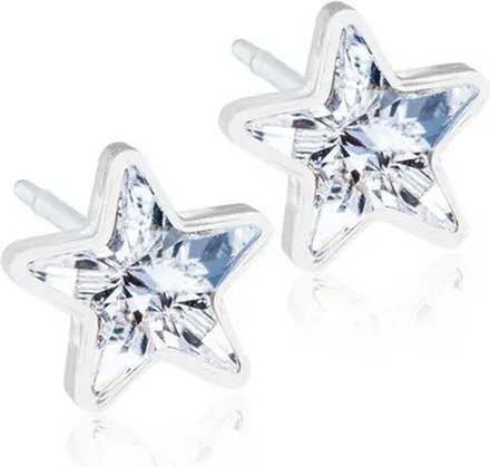 Blomdahl Örhängen Star Crystal 6 mm