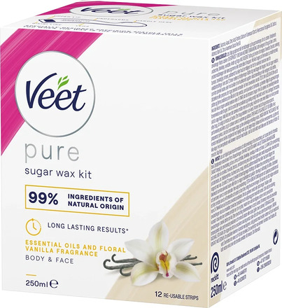 Veet Sugaring Essential Oil & Floral Vanilla 250 ml