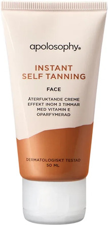 Apolosophy Self-tanning Face Instant Oparf 50 ml