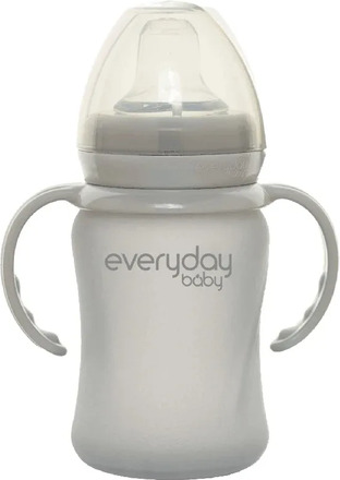 Everyday Baby Pipmugg Glas Healthy + Quiet Grey