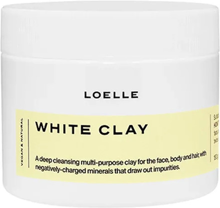 Loelle Moroccan Rhassoul Clay White Sensitive Skin 150 g