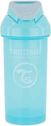 Twistshake Straw Cup 360 ml 6+ mån Pastellblå