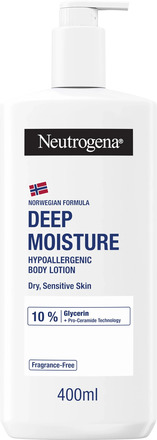 Neutrogena Norwegian Formula Deep Moisture Hypoallergenic Body Lotion 400 ml