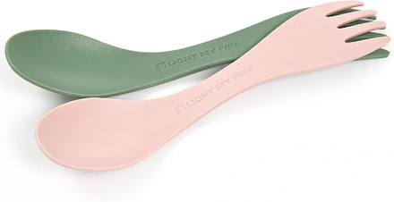 Light My Fire Spork Little Sandygreen/Dustypink 2-pack