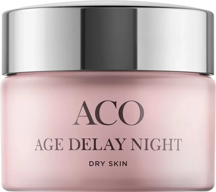 ACO Age Delay Nightcream Dry skin Parf 50ml