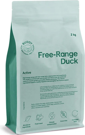 Buddy Pet foods Free-Range Duck 2 kg