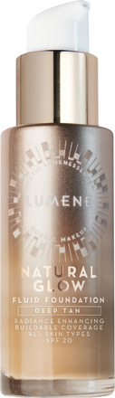 Lumene Natural Glow Fluid Foundation SPF 20 30 ml Deep Tan