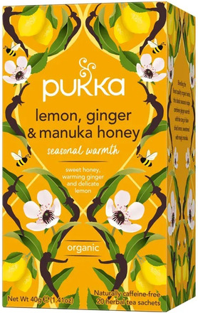 Pukka Örtte Lemon, Ginger & Manuka Honey 20-pack