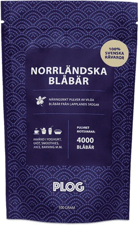 PLOG Norrländska Blåbär 100 g