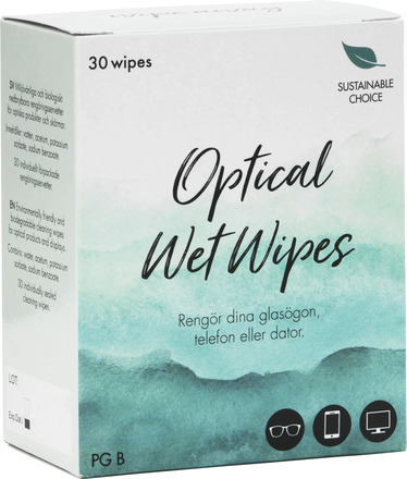 Haga Eyewear Optical Wet Wipes 30 st