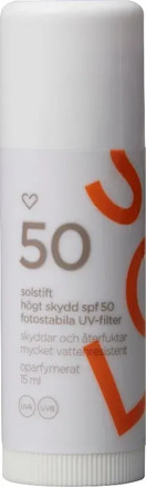 Hjärtats Solstift SPF50 Oparfymerat 15 ml