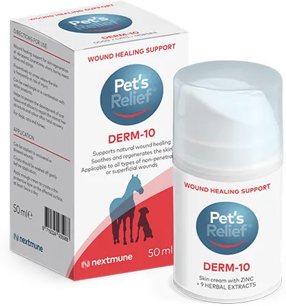 Pet's Relief Derm-10 Sårläkningskräm 50 ml