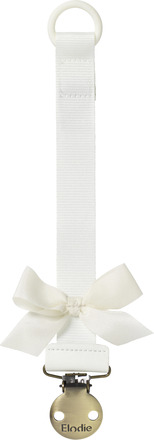 Elodie Pacifier Clip Vanilla White 0-3 år