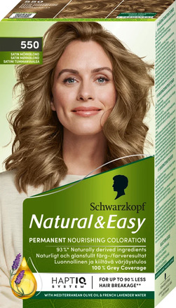 Schwarzkopf Natural & Easy Hårfärg 550 Mörkblond