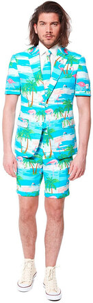 OppoSuits Flaminguy Shorts Kostym - 54