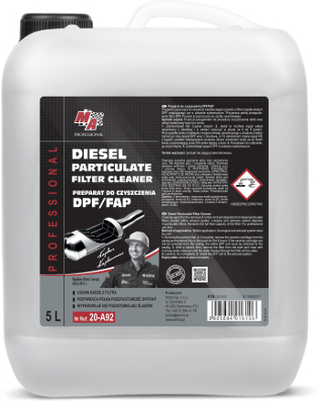 Dpf Cleaner Rengöringsvätska för partikelfilter 5l Ma professional 20-A92