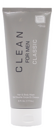 Clean for Men Classic Hair & Body Wash - 177 ml