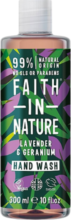 Faith In Nature Lavender & Geranium Handtvål - 400 ml