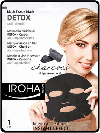 Iroha Detox Black Sheet Mask - 1 PCS