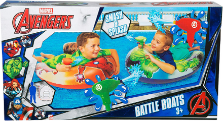 Marvel Avengers Battle Boats Badring uppsättning 3+