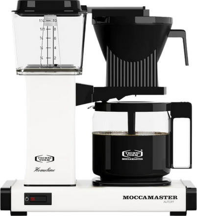 Moccamaster KBG Select Kaffemaskin Vit (Open Box)