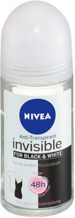 Nivea Invisible Black & White Deo Roll-On 50 ml
