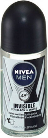 Nivea Invisible Black & White Power For Men Roll-On 50 ml