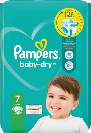 Pampers Baby-Dry Str. 7 (15+ kg) 20 PCS.