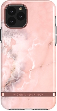 Richmond & Finch Pink Marble Mobil Cover - iPhone 11 Pro