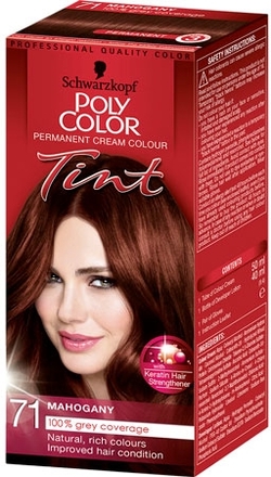 Schwarzkopf Poly Color Tint Hårfärg - 71 Mahogany