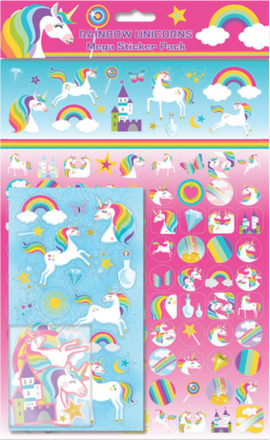 Rainbow Designs Rainbow Unicorns Mega Pack Klistermärken