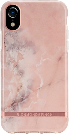 Richmond & Finch Pink Marble Mobil Cover - iPhone XR