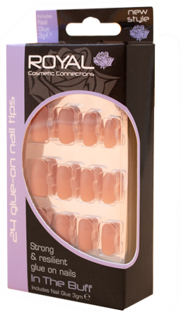 Royal Artificiell Naglar In the Buff - 24 PCS