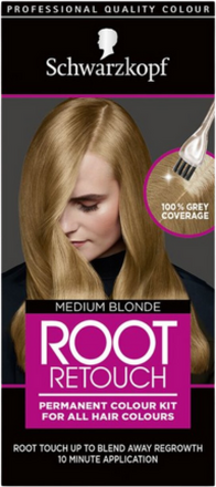 Schwarzkopf Root Touch Kit Hårfärg - Medium Blonde