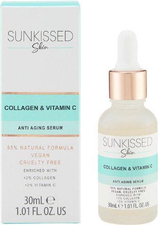SUNkissed Skin Anti Aging Collagen + Vitamin C Ansiktsserum - 30ml